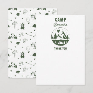 Camp Sängkammarfest Campa Helgen Tack Kort