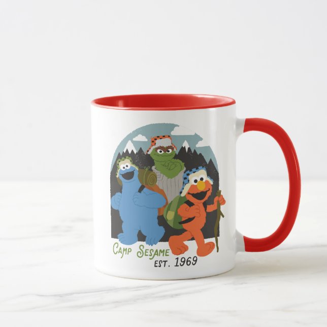 Camp Sesame Street EST. 1969 Mugg (Höger)