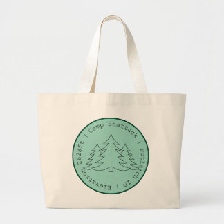 Camp Shattuck - Frimärke Tote Bag Jumbo Tygkasse