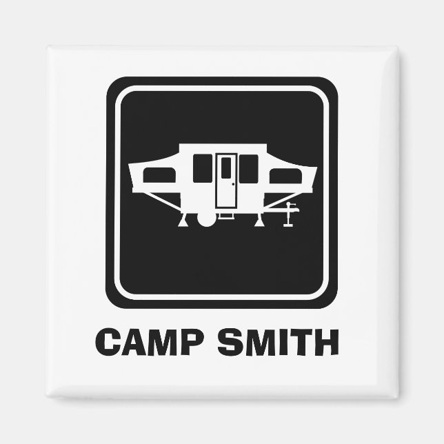 Camp Smith Camper Magnet (Framsidan)