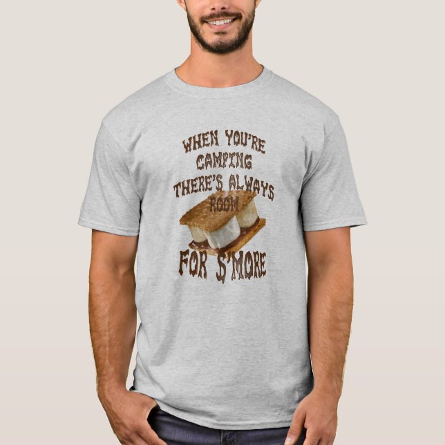 Camp Smores Parody T Shirt (Framsida)