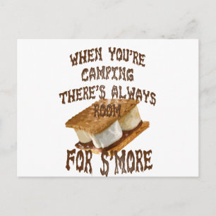 Camp Smores Vykort