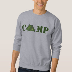 CAMP Sommarhögakampanj Grönt Tält Sweatshirt
