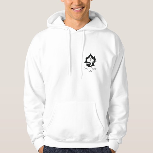 Camp St. George Traditional Hoodie (Framsida)