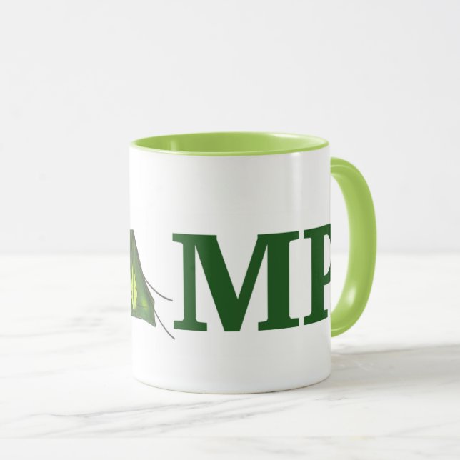 Camp Tält, sommarcamping utomhus Mugg (Framsida höger)