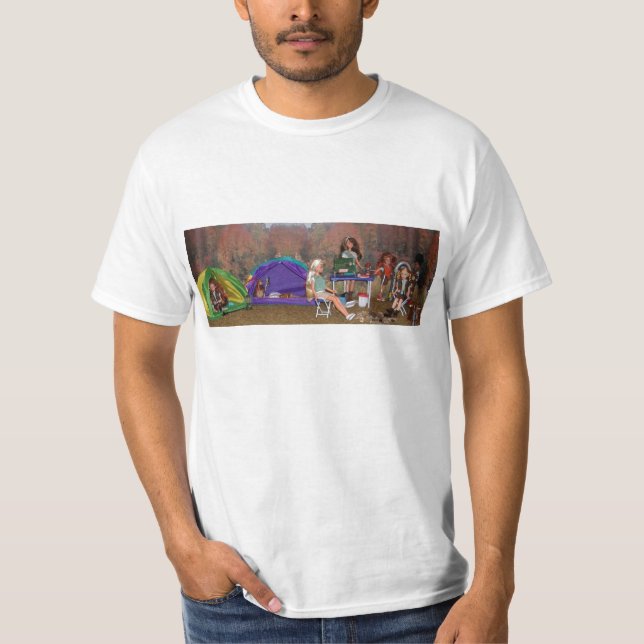 CAMP--TRAMPVUXENutslagsplatser T Shirt (Framsida)