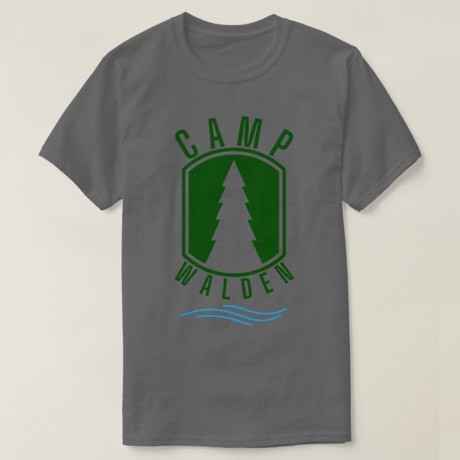 Camp Walden 8 T Shirt (Design framsida)