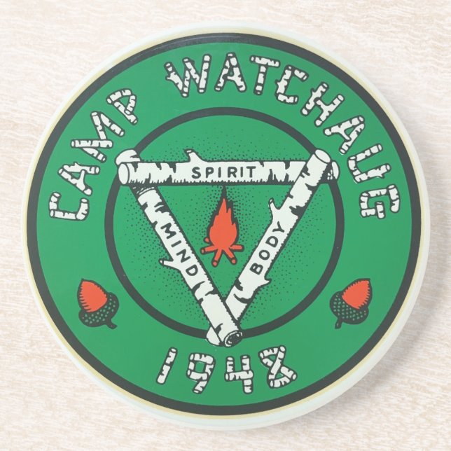 Camp Watchaug Berg-och-dalbana Underlägg (Framsidan)