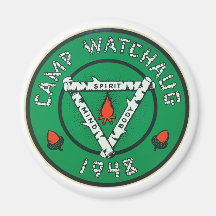 Camp Watchaug Logotyp Magnet