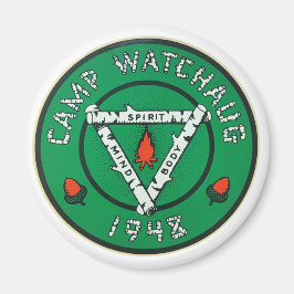 Camp Watchaug Logotyp Magnet