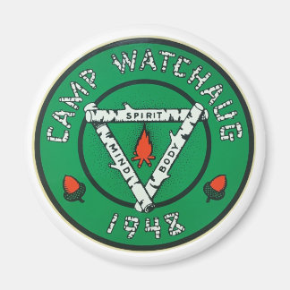Camp Watchaug Logotyp Magnet