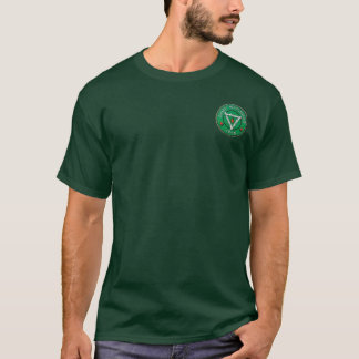 Camp Watchaug Vuxen T framlogotyp endast Shirt