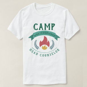Camp Whateverwood Head Counselor T Shirt