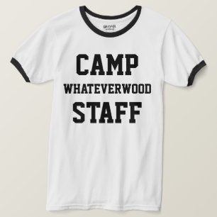 Camp Whateverwood Personal Black T Shirt
