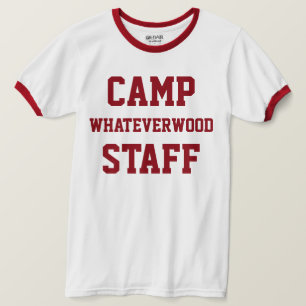 Camp Whateverwood Personals Mörk Red T Shirt