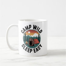 Camp Wild Sleep Easy Mugg – Björn Camping Vintage