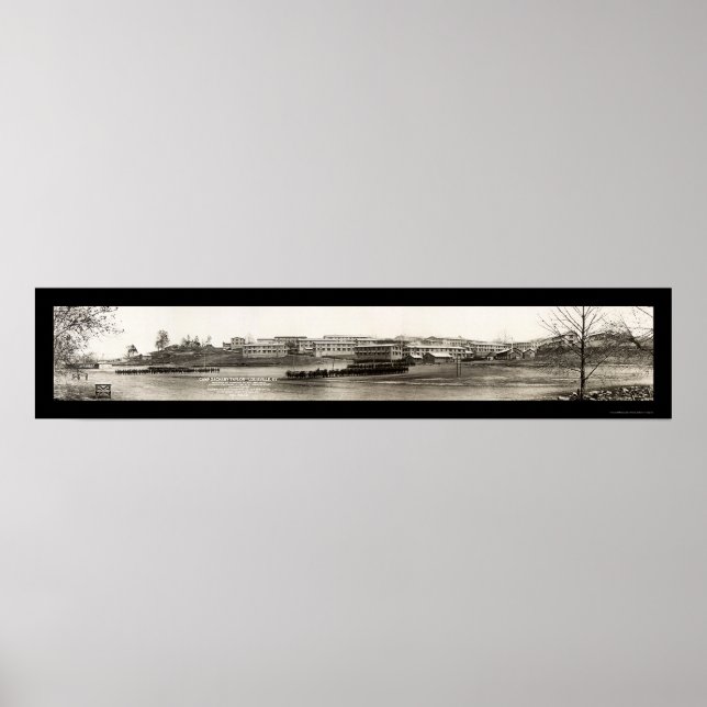 Camp Zachary Taylor KY Photo 1917 Poster (Framsidan)