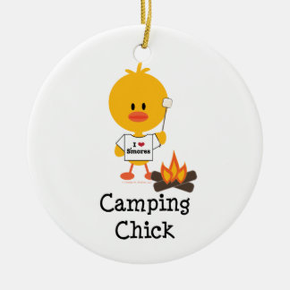 Campa chickprydnaden julgransprydnad keramik