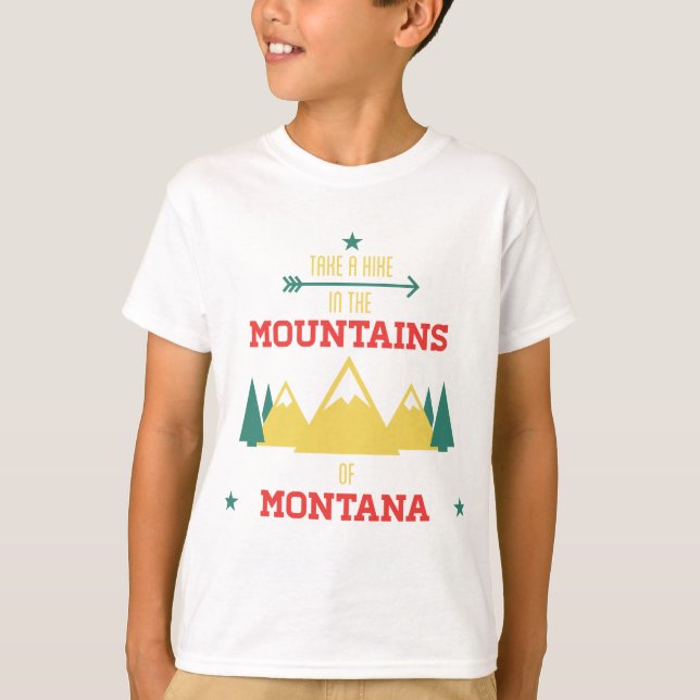 Campa i Montana T-shirt (Framsida)