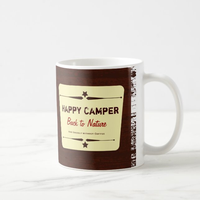 Campa lantligt westernt kaffemugg (Höger)