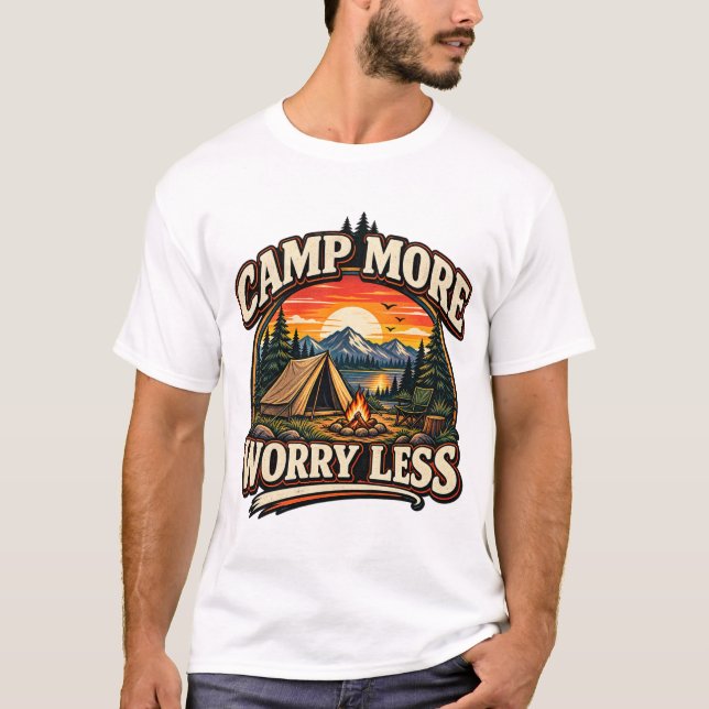 Campa Leta Mer T Shirt (Framsida)
