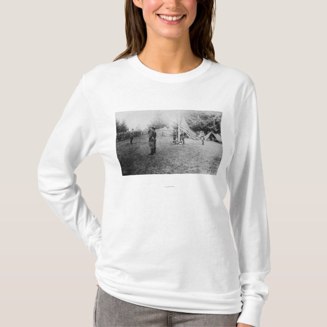 Campa Lewis, WA - att ta för soldater besegrar T Shirt (Framsida)