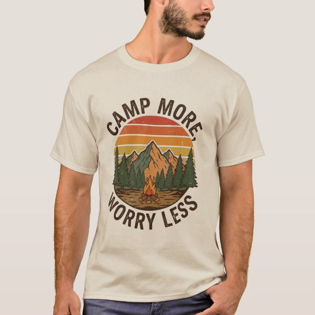 Campa Mer, Oroa Mindre T Shirt (Framsida)