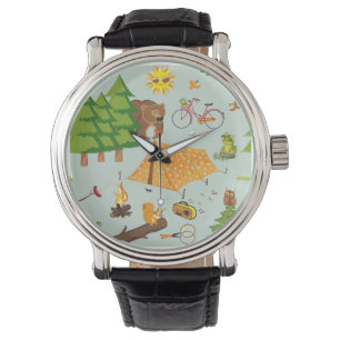 Campa mönster armbandsur