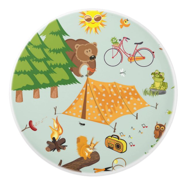 Campa mönster knopp (Framsidan)