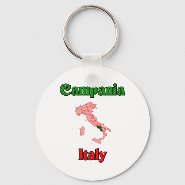 Campania Italien Nyckelring (Framsida)