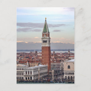 Campanile di San Marco, Venedig Italien Vykort
