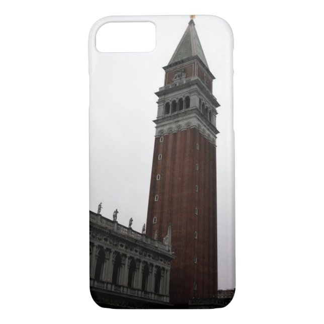 Campanile Piazza San Marco iPhone 7 Fodral Case-Mate iPhone Skal (Baksida)