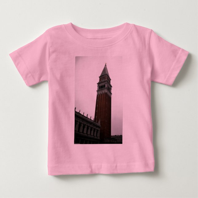 Campanile Piazza San Marco T Shirt (Framsida)