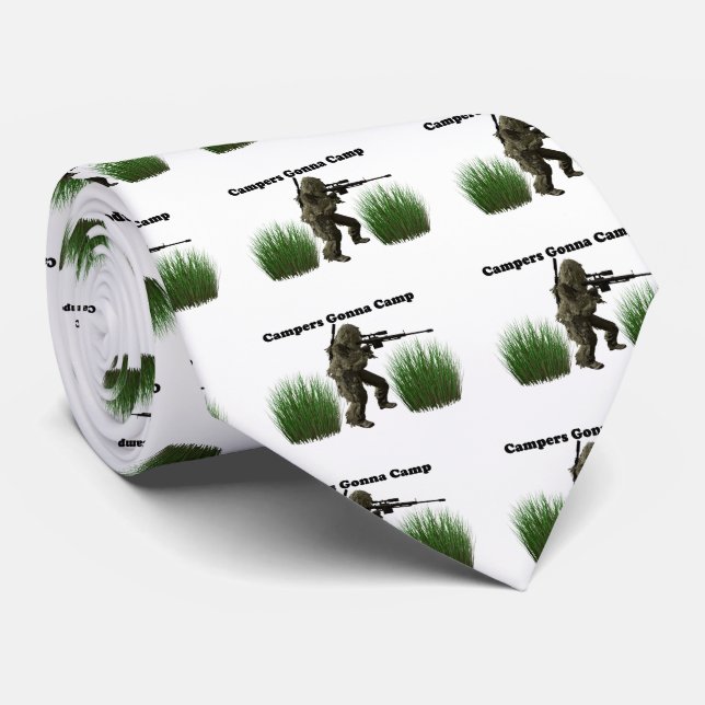 Campare som går att campa slips (Rullad)