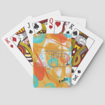 Campare som leker kort