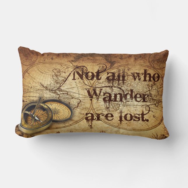 Camparen eller Motorhome dämpar Lumbarkudde (Framsida)