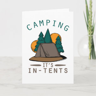 Camparevitsen som campar det, är i tält campar ut kort