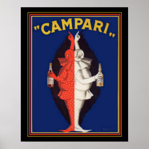 "Campari" 1921 Ad by Leonetto Cappiello - 16 x 20 Poster