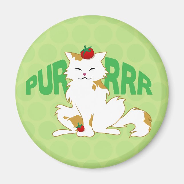 Campari Cat Purr Magnet (Framsidan)