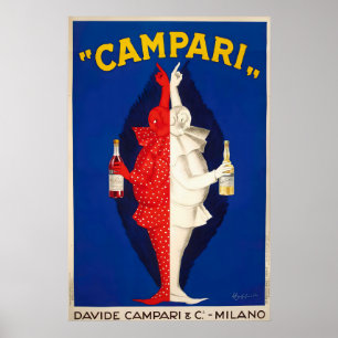 Campari Likör Vintage Mat och Dryck Poster