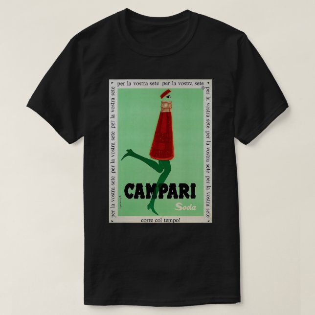Campari Soda Classic T Shirt (Design framsida)