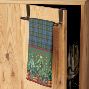 Campbell Ancient Original Tartan jul Kökshandduk