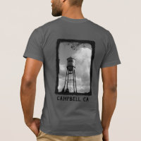 Campbell CA Vatten Torn Manar kontinent-Shirt