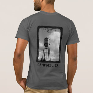 Campbell CA Vatten Torn Manar kontinent-Shirt T Shirt