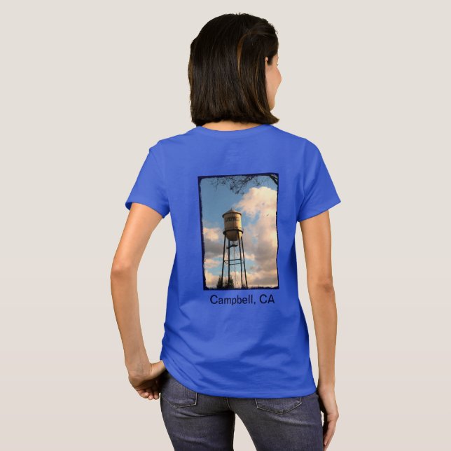 Campbell CA Vatten Torn Women's T-Shirt (Hel baksida)