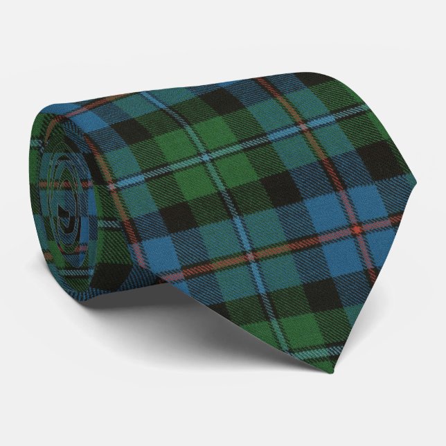 Campbell Cawdor Ancient Scottish Klan Tartan Slips (Rullad)