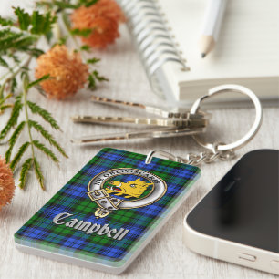 Campbell Clansmärke/Tartan rektangel