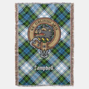 Campbell Crest över klänningsmönster Filt