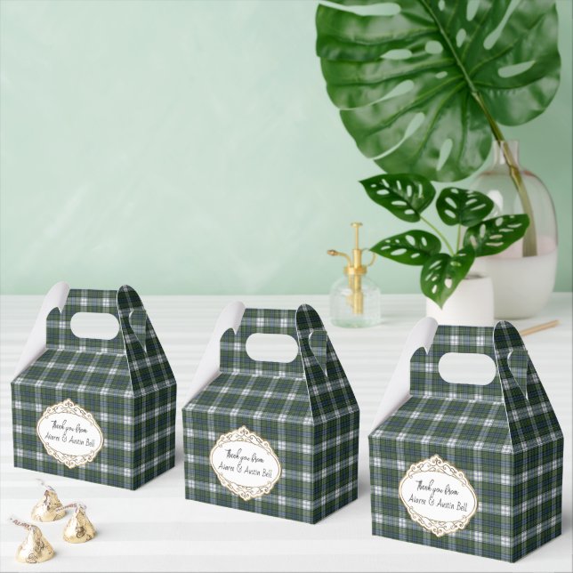 Campbell Dräkt Gammal Skotsk Tartan Presentaskar (Multipel)