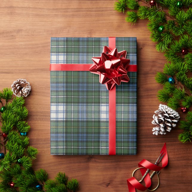 Campbell Dress Ancient Scottish Tartan Presentpapper (Julgåva)